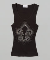 Girls Sleeveless Top - Fleur De Li