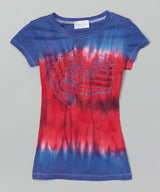 Girls Top Short Sleeve T Shirt -Americana Kicks