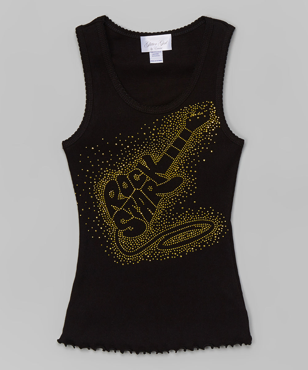 Girls Sleeveless Top - Rockstar