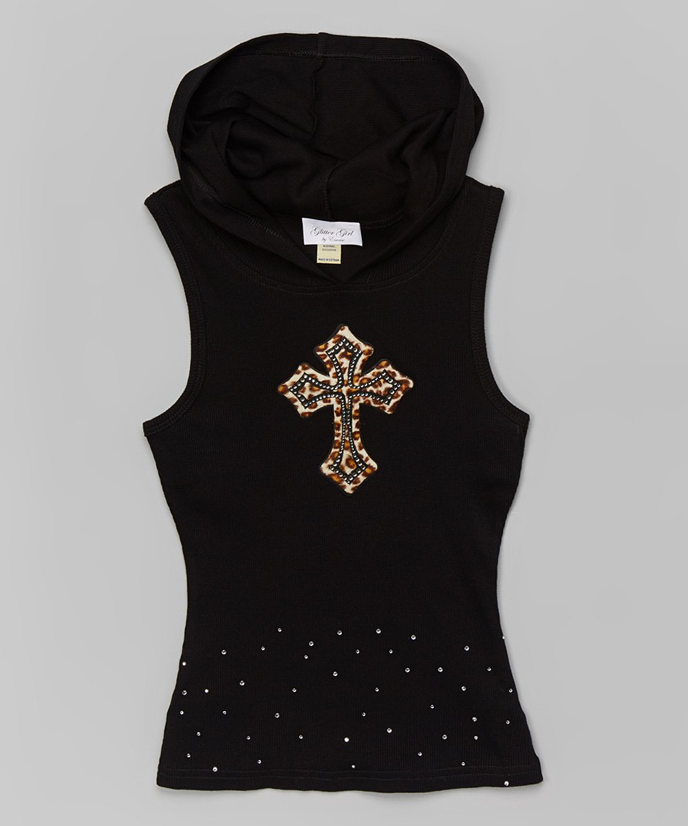 Girls Sleeveless Top - Cross