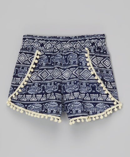 Girls Shorts - Pom Poms