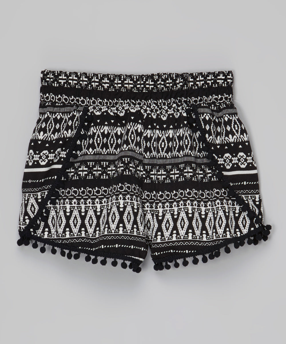 Girls Shorts - Pom Poms