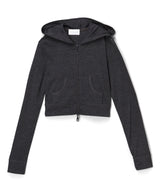 Girls Long Sleeve Top - Zip UP Jacket - Owl