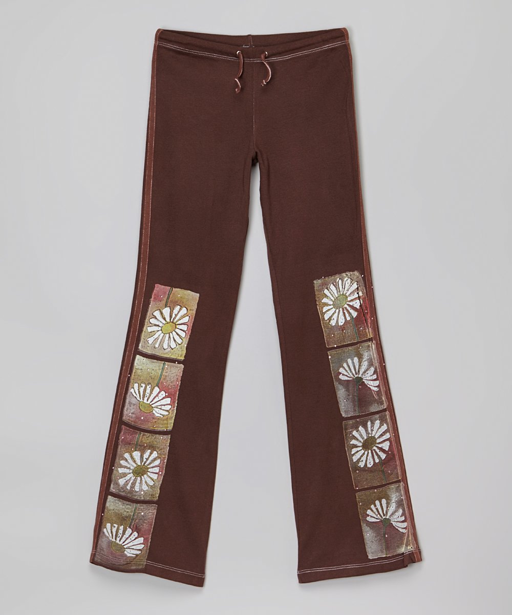 Girls Pant - Flowers