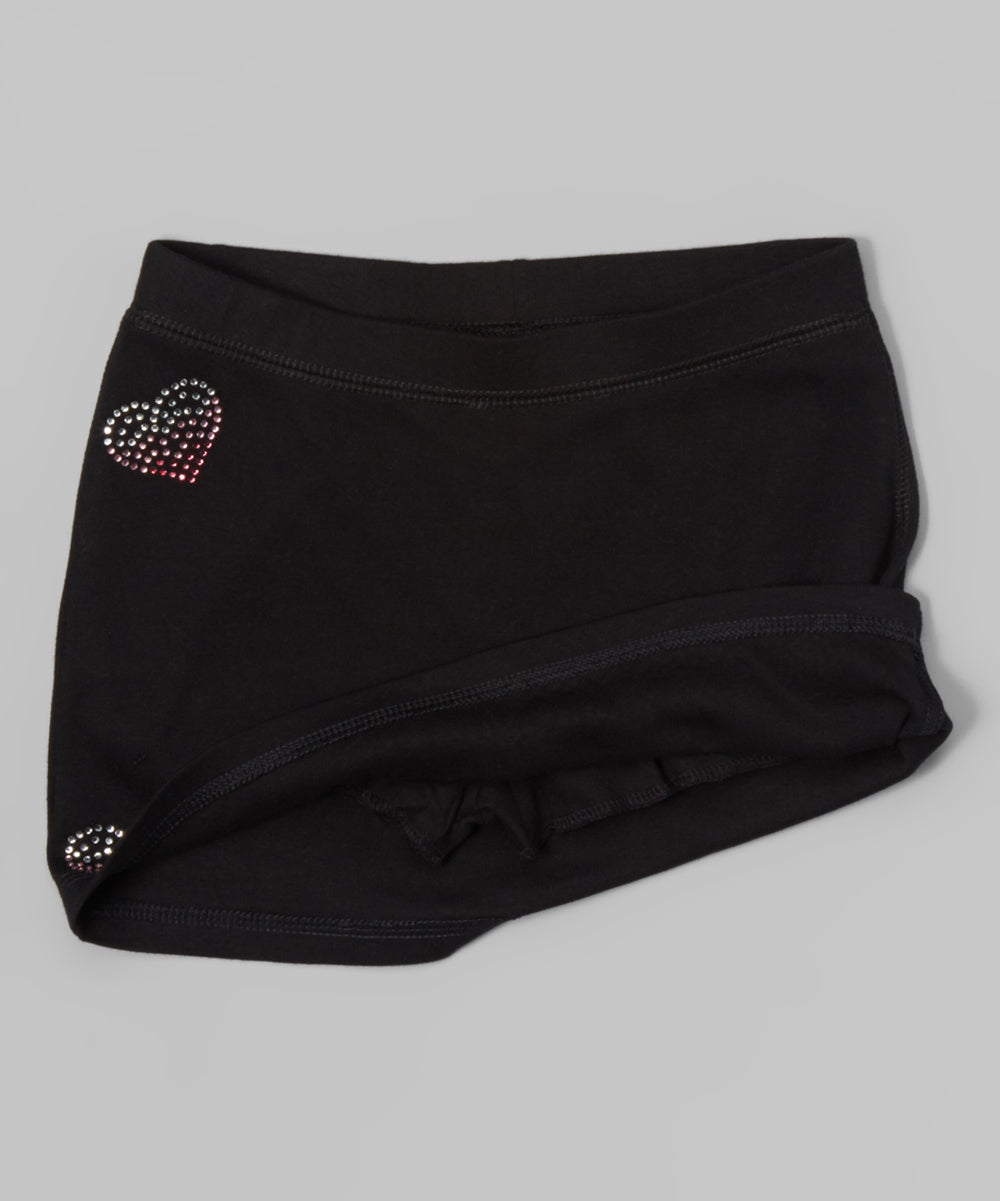 Girls Skort - Shorts Underneath - Hearts