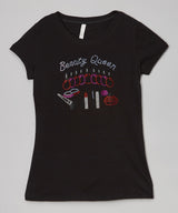 Junior Top Short Sleeve T Shirt - Beauty Queen