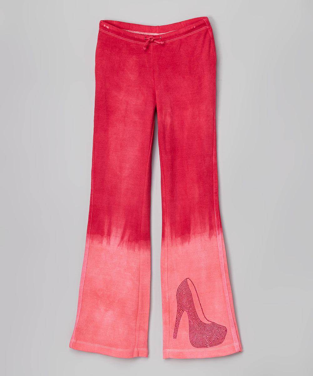 Girls Pant - Rhinestone Shoe