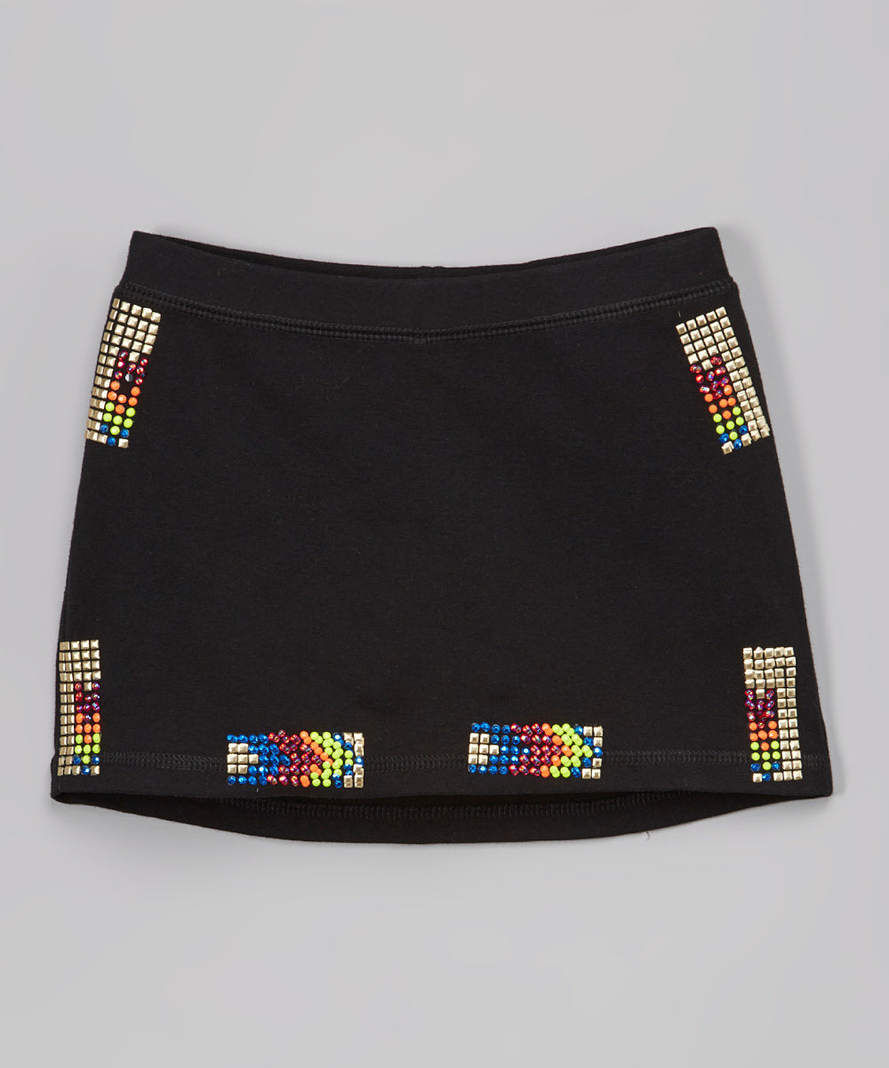 Girls Skort - Shorts Underneath - Aztec