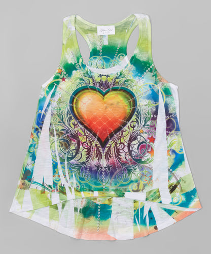 Girls Sleeveless Top - Graphic