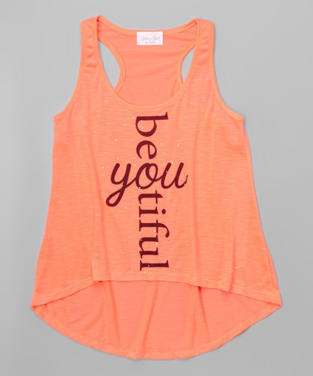 Girls Sleeveless Top - Beautiful You