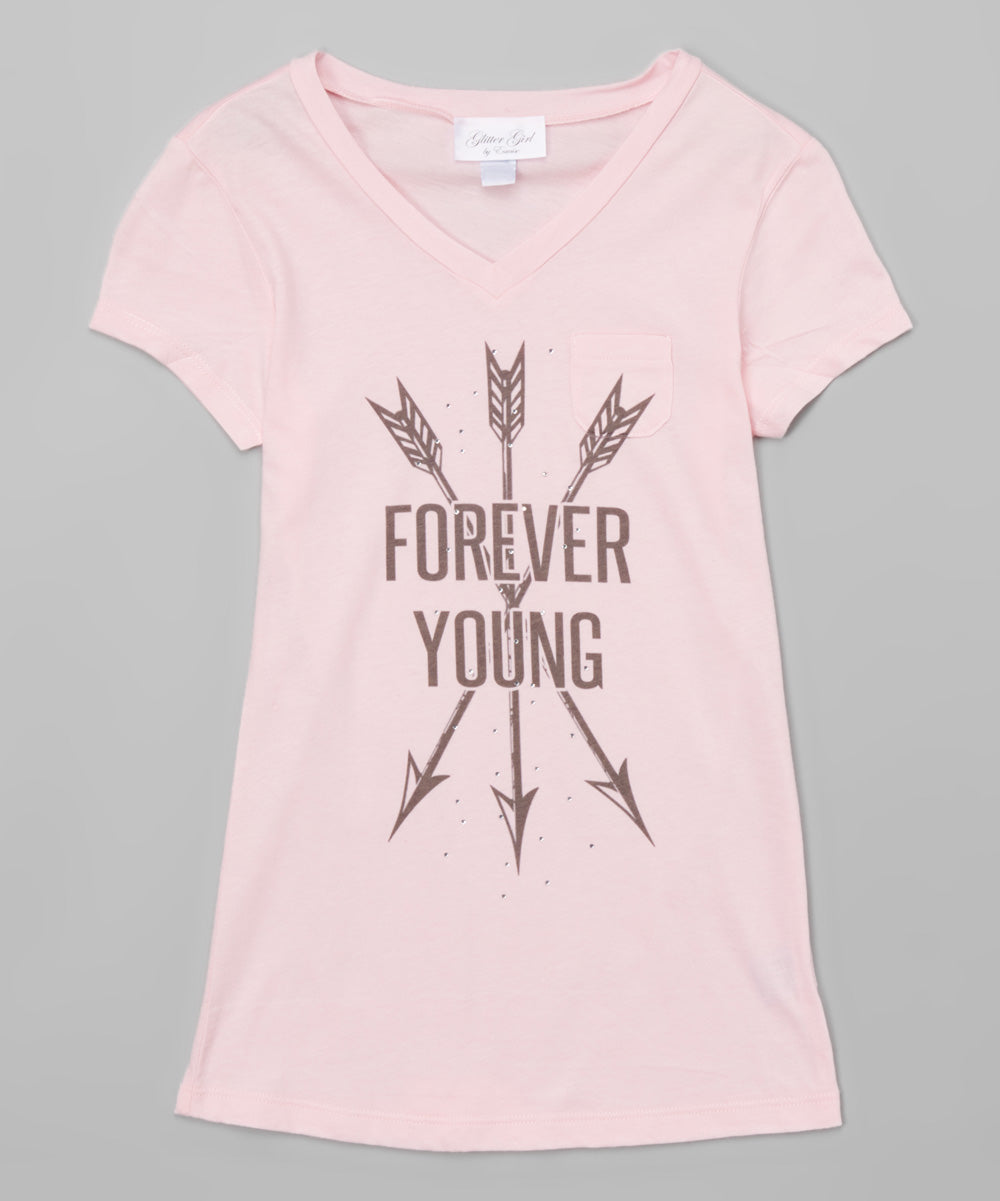 Girls Short Sleeve Top - Forever Young