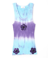 Girls & Junior Sleeveless Top - Flower