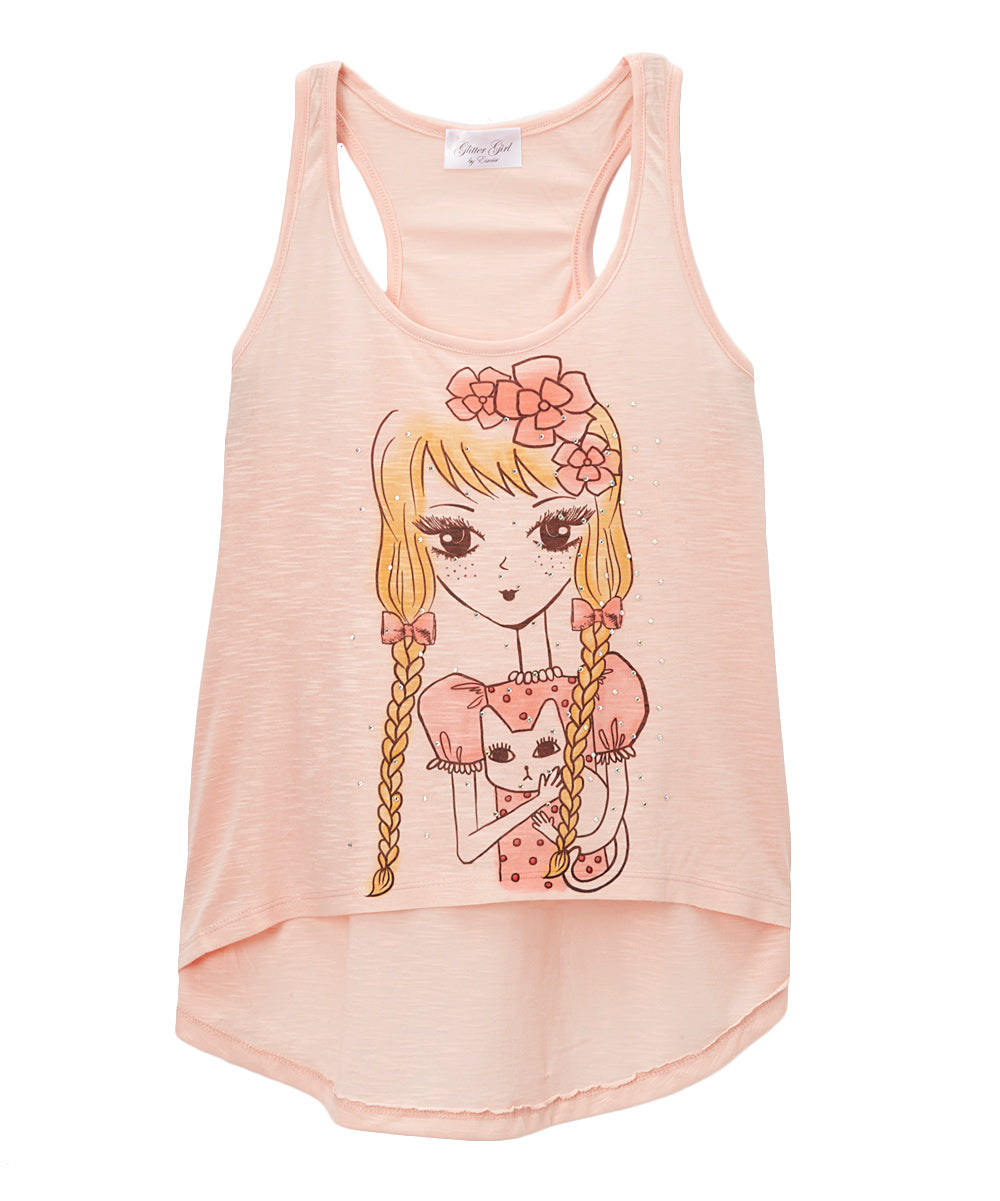 Girls Sleeveless Top - Girl