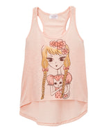 Girls Sleeveless Top - Girl