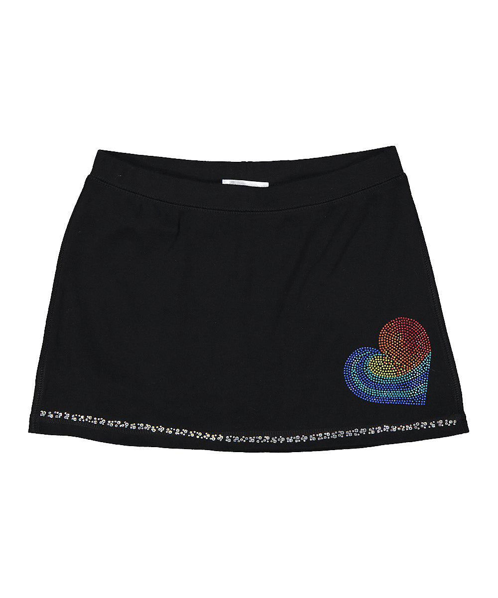 Girls Skort - Shorts Underneath - Heart