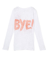 Girls Long Sleeve Top - Hi/Bye