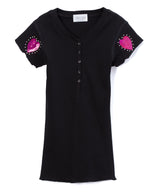 Girls Top Short Sleeve Top - Hearts