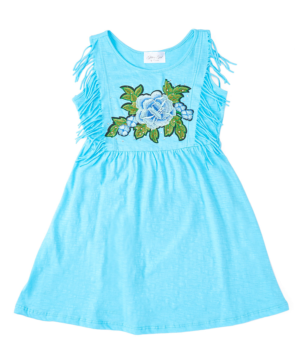 Girls Dress - Flower By Glitter Girl