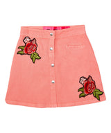 Girls Skirt - Flowers