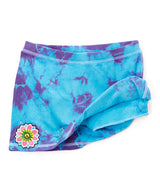 Girls Skort - Shorts Underneath - Flowers
