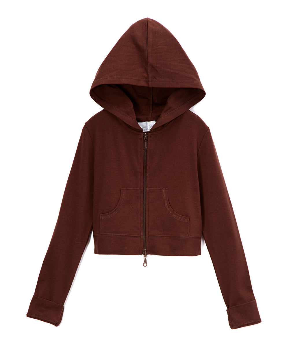 Girls Long Sleeve Top - Zip Up Jacket