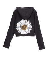 Girls Long Sleeve Jacket - Sequin Flower  By Glitter Girl