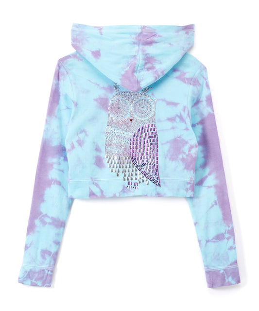 Girls Long Sleeve Jacket - Owl  By Glitter Girl