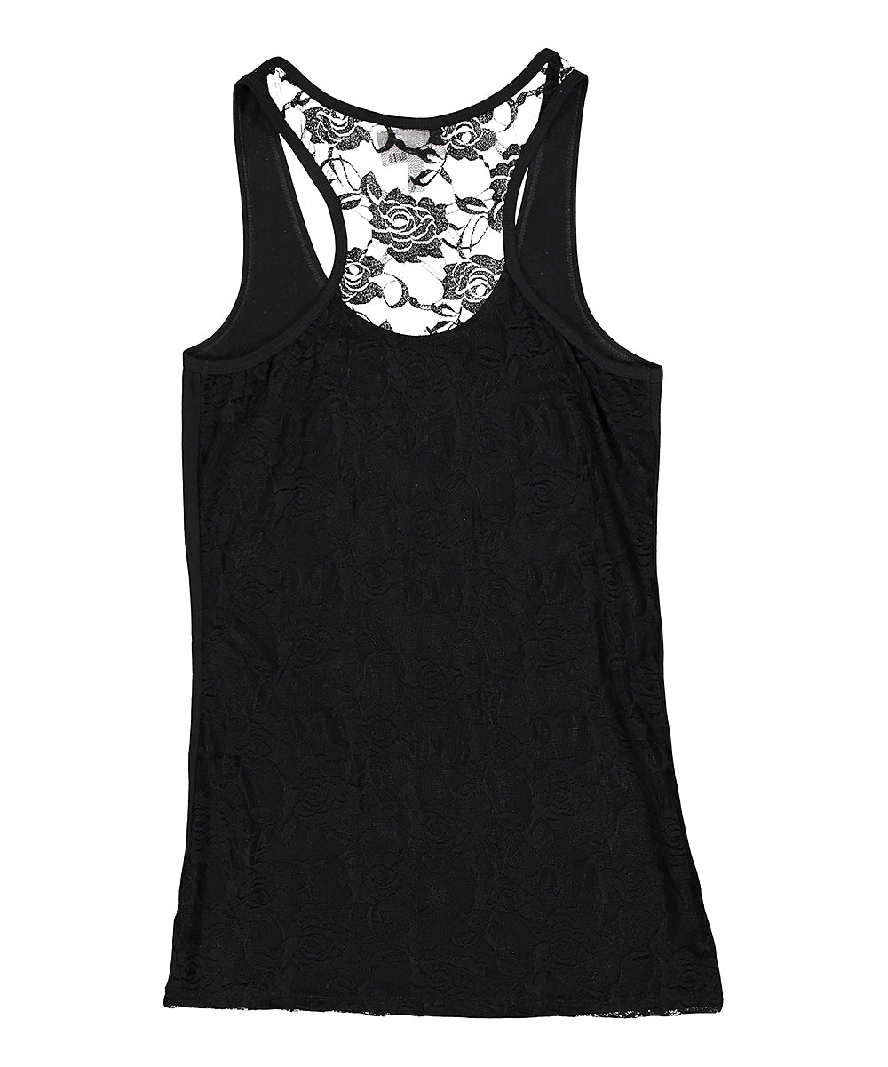 Girls Sleeveless Top  Lace back - Love