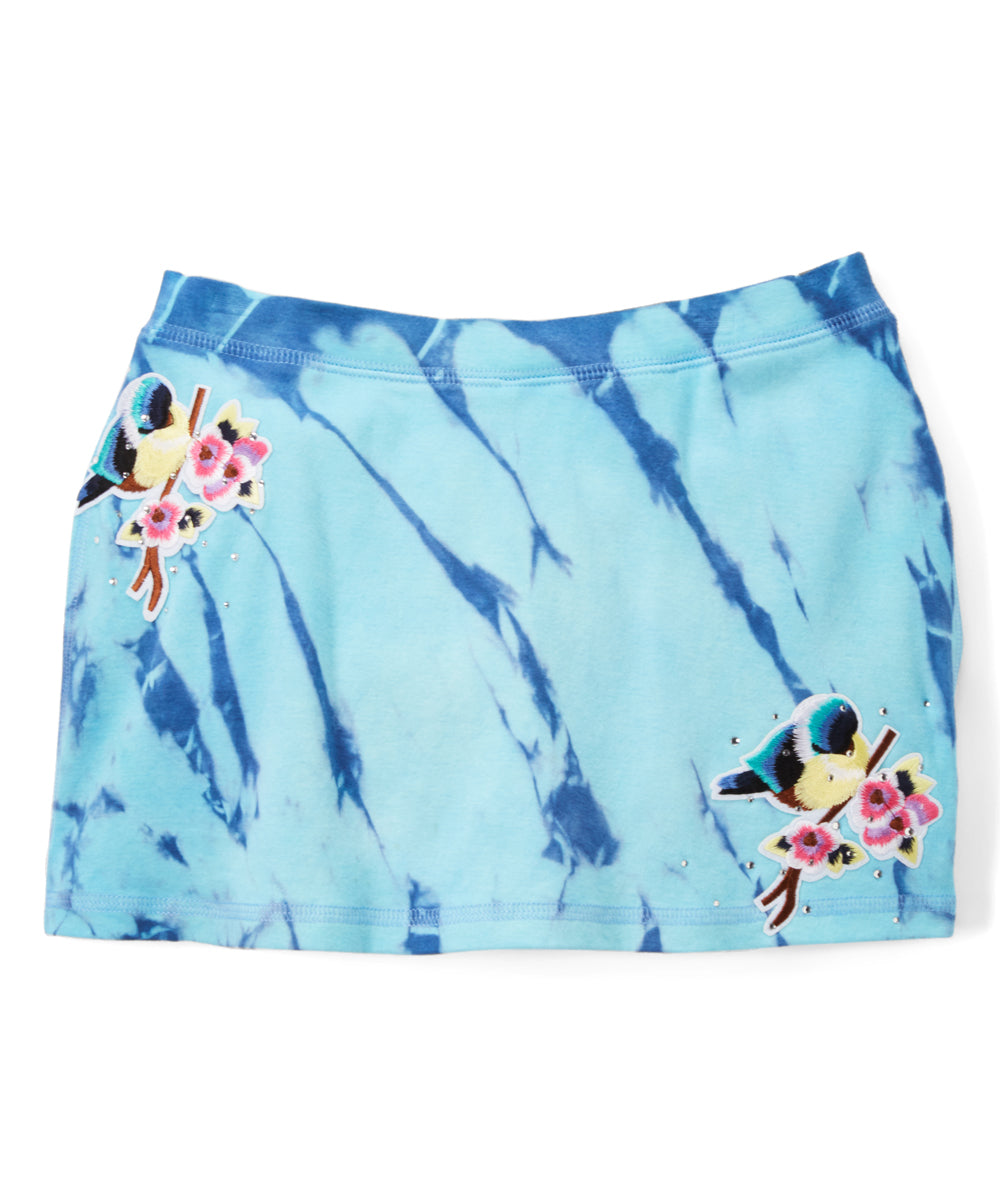 Girls Skort - Shorts Underneath - Birds