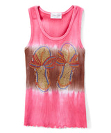 Girls Sleeveless Tank Top - Flip Flops