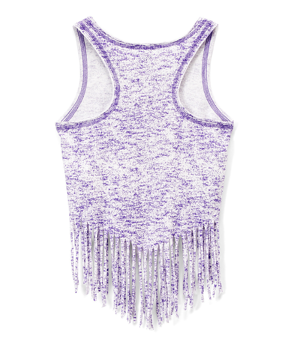 Girls Sleeveless Top - Jeweled Crown