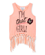 Girls Sleeveless Top - That Girl