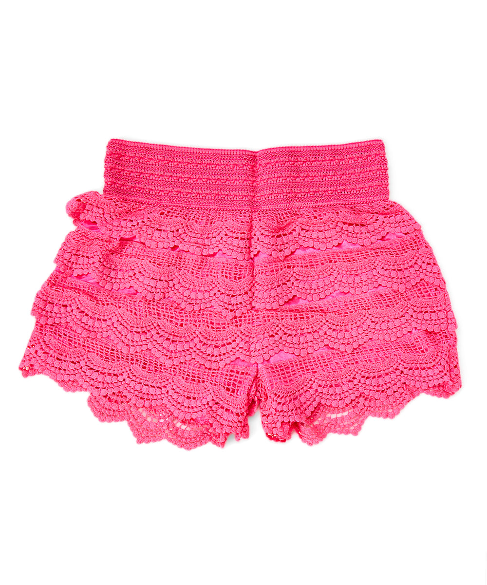 Girls Shorts - Lace