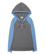 Junior Pullover Hoodie - Sequin Love