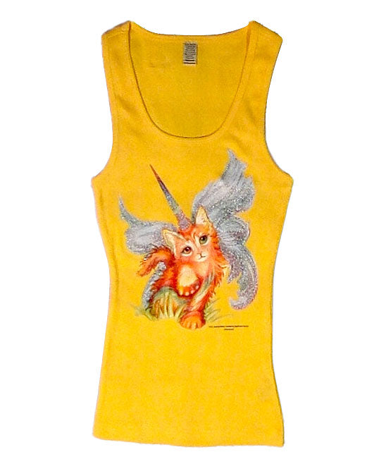 Girls Sleeveless Top - Cat