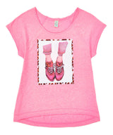 Junior Top Short Sleeve Sneakers Tee