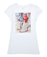 Junior & Girls Top Short Sleeve Graphic Tee